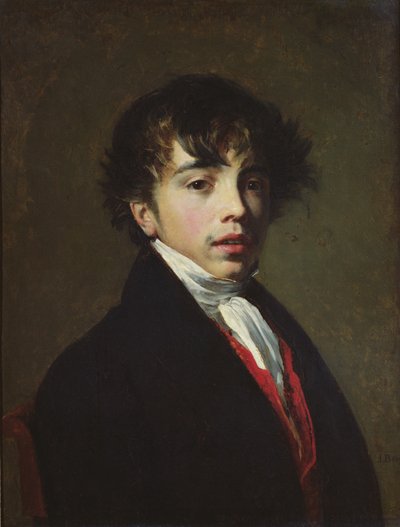 Portret van een man, ca. 1825 door Joseph Berger